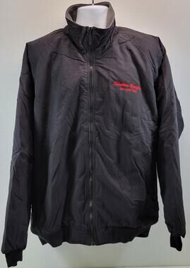 F9) Birdie Jacket By Richard Leslie Fleece Lined Bomber Paint Company Jacket